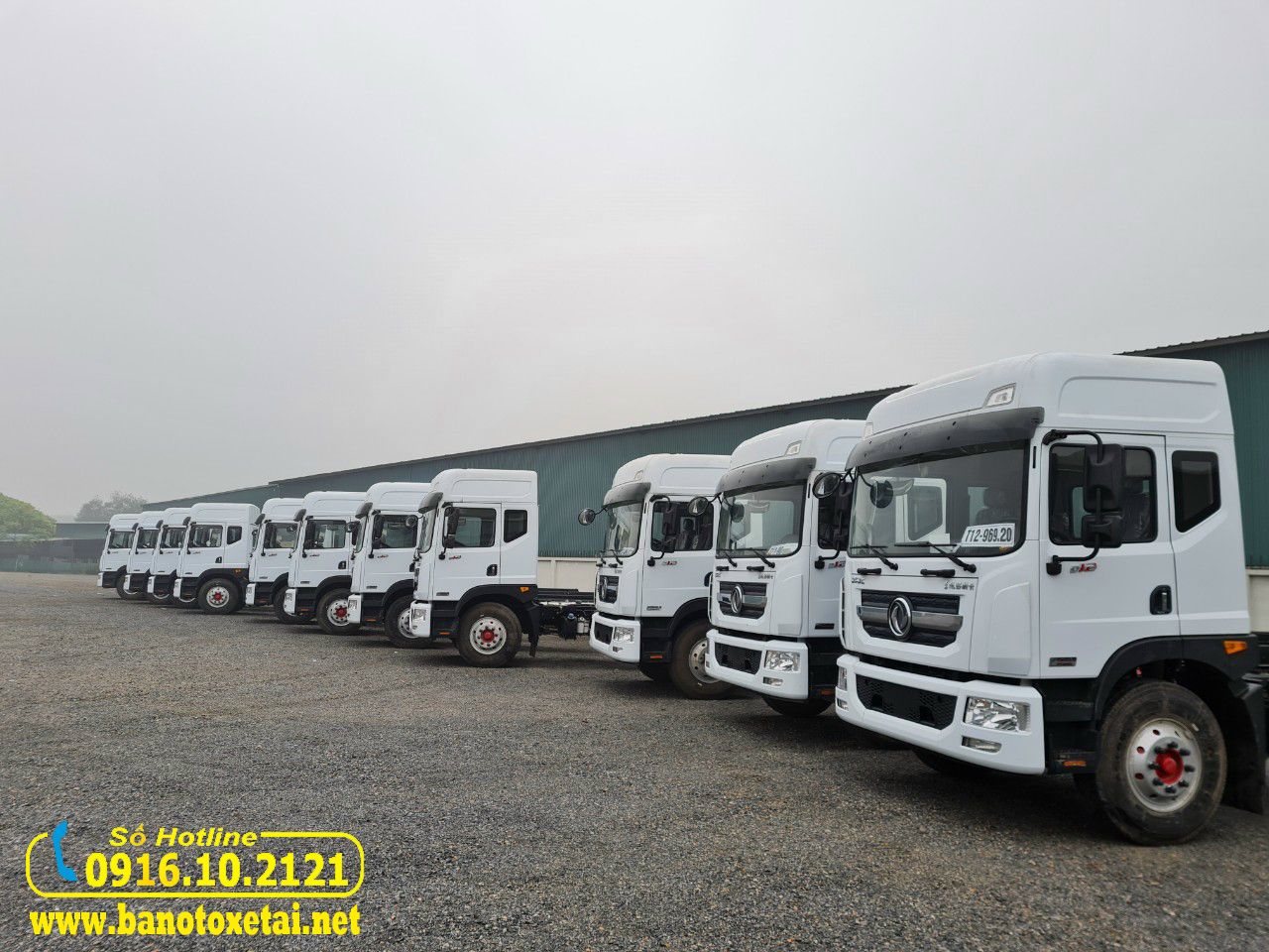 Giá xe tải Dongfeng D12 8 tấn thùng 9m7