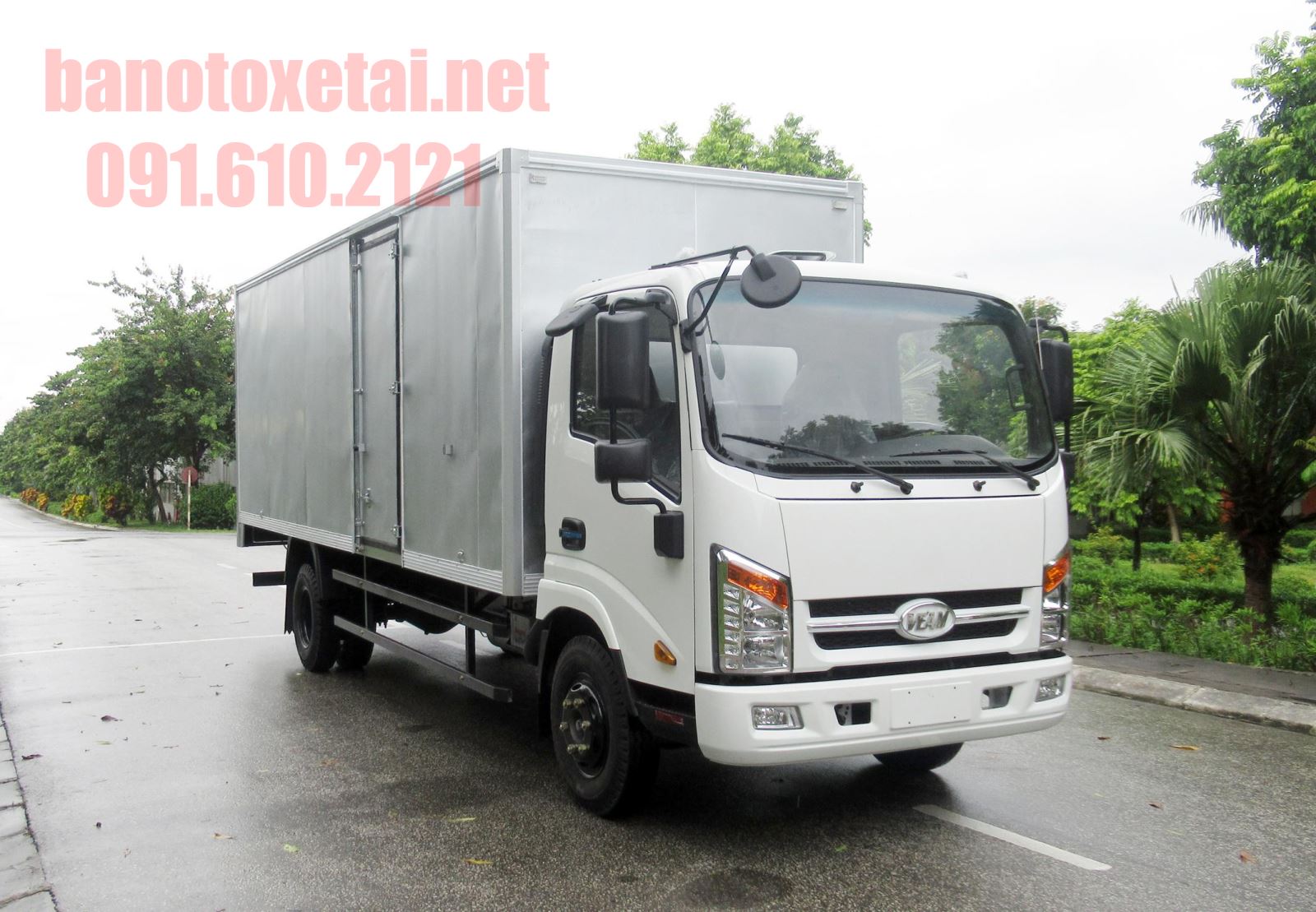 Xe tải Veam VT260-1 thùng kín, xe tải Veam VT340s-1 thùng kín