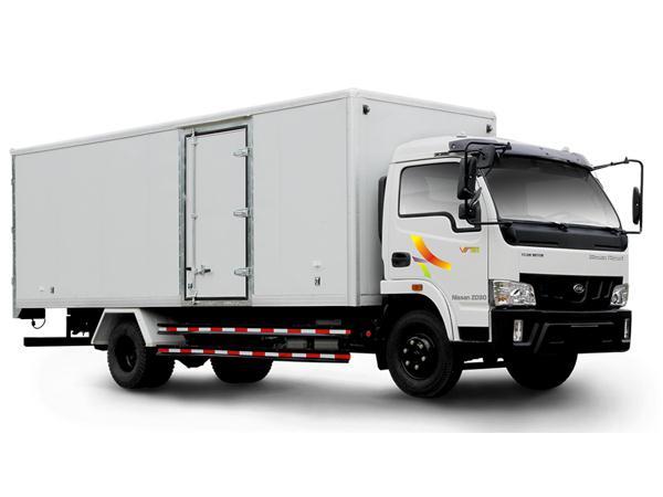 Xe tải thùng kín Veam VT650