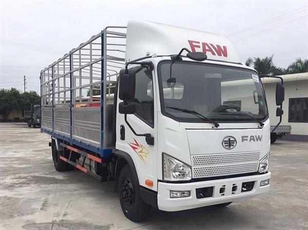 Xe tải Faw TG8000TM thùng mui bạt 8 tấn, động cơ Weichai Euro IV