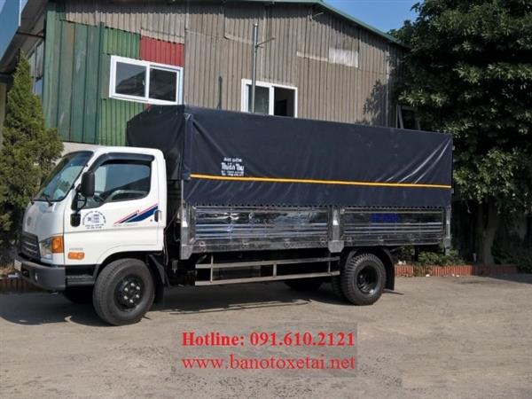 Xe tải Hyundai HD800, xe Hyundai 8 tấn nâng tải, hàng nhập 3 cục chính hãng Hyundai