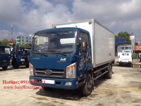Xe tải Veam VT350 3T5 thùng 4m9, máy Hyundai D4BH