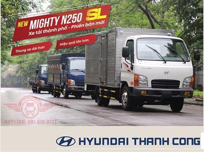 Xe tải Hyundai New Mighty N250SL 2t5 thùng 4m3