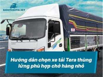 Hướng dẫn chọn xe tải Tera thùng lửng phù hợp chở hàng nhỏ