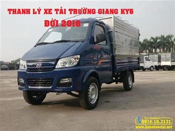 Thanh lý xe tải Trường Giang KY5 995kg đời 2018
