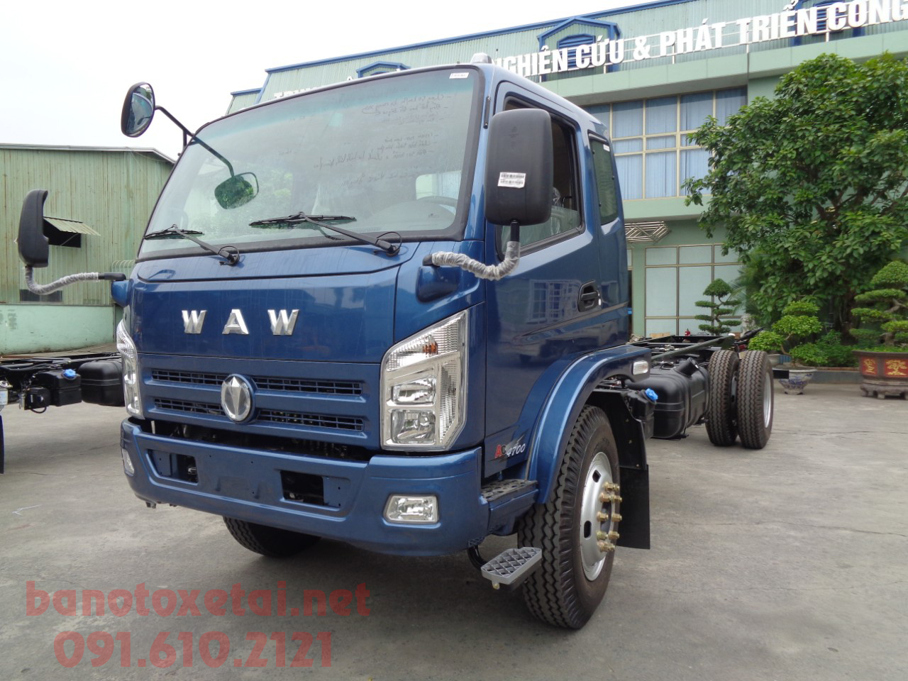 Xe tải WAW-SX tải trọng 8 tấn, thùng 6m2