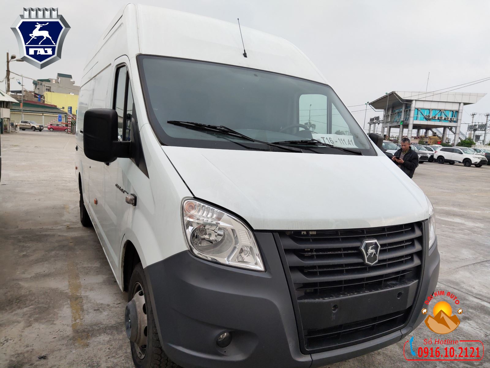 Xe tải Van Gaz 3 chỗ nhập khẩu Nga