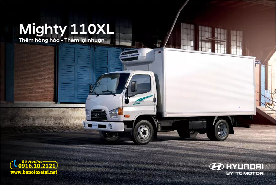 Hyundai mighty 110XL thùng dài 6m3