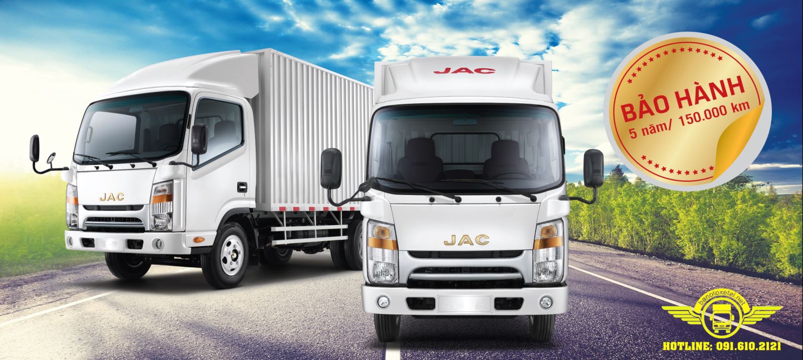 Xe tải JAC N200 1T9 thùng 4m3