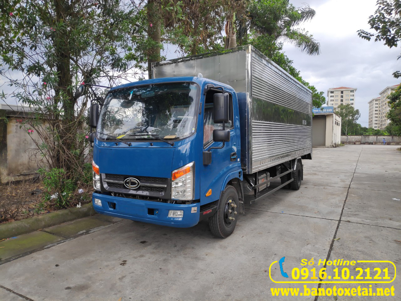 Xe tải Tera345SL thùng kín - xe tải Tera190SL thùng kín