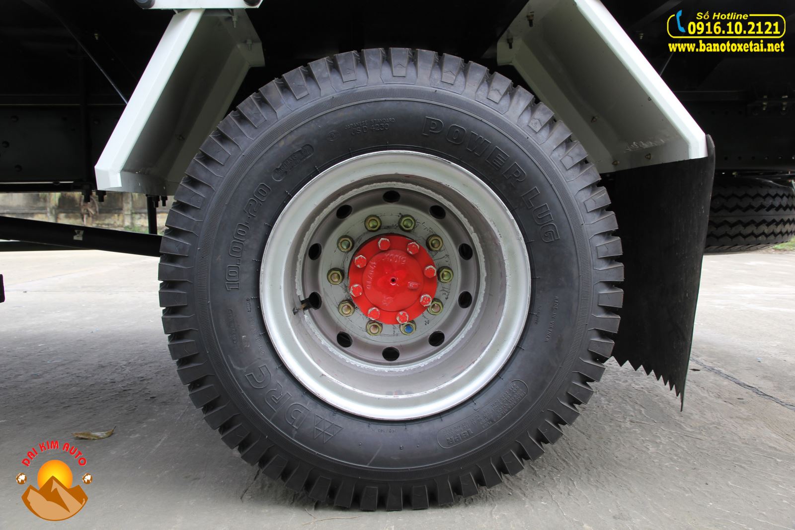 Lốp xe tải Veam VPT880 thùng chở mô tô xe máy 2 tầng 