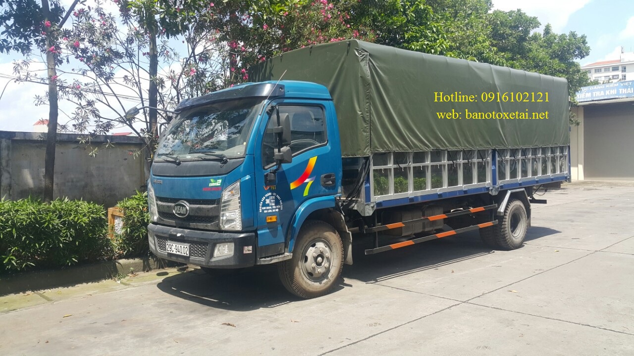 Xe tải Veam VT751 7T2 thùng 6m1 động cơ Hyundai D4DB